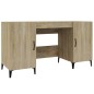 vidaXL Schreibtisch Sonoma-Eiche 140x50x75 cm Holzwerkstoff vidaXL Schreibtisch Sonoma-Eiche 140x50x75 cm Holzwerkstoff