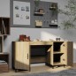 vidaXL Schreibtisch Sonoma-Eiche 140x50x75 cm Holzwerkstoff vidaXL Schreibtisch Sonoma-Eiche 140x50x75 cm Holzwerkstoff