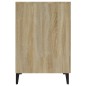 vidaXL Schreibtisch Sonoma-Eiche 140x50x75 cm Holzwerkstoff vidaXL Schreibtisch Sonoma-Eiche 140x50x75 cm Holzwerkstoff
