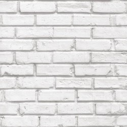 Noordwand Tapete Urban Friends & Coffee Bricks Grau und Weiß