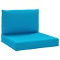 Palettenkissen 2-tlg. Hellblau Oxford-Gewebe Palettenkissen 2-tlg. Hellblau Oxford-Gewebe