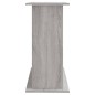 vidaXL Aquariumständer Grau Sonoma 81x36x73 cm Holzwerkstoff vidaXL Aquariumständer Grau Sonoma 81x36x73 cm Holzwerkstoff