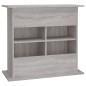 vidaXL Aquariumständer Grau Sonoma 81x36x73 cm Holzwerkstoff vidaXL Aquariumständer Grau Sonoma 81x36x73 cm Holzwerkstoff