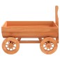 vidaXL Deko-Wagen 70x43x54 cm Massivholz Tanne vidaXL Deko-Wagen 70x43x54 cm Massivholz Tanne