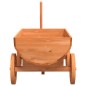 vidaXL Deko-Wagen 70x43x54 cm Massivholz Tanne vidaXL Deko-Wagen 70x43x54 cm Massivholz Tanne