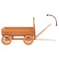 vidaXL Deko-Wagen 70x43x54 cm Massivholz Tanne vidaXL Deko-Wagen 70x43x54 cm Massivholz Tanne