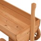 vidaXL Deko-Wagen 70x43x54 cm Massivholz Tanne vidaXL Deko-Wagen 70x43x54 cm Massivholz Tanne