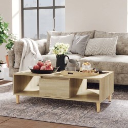vidaXL Couchtisch Sonoma-Eiche 103,5x60x35 cm Holzwerkstoff