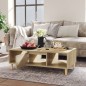 vidaXL Couchtisch Sonoma-Eiche 103,5x60x35 cm Holzwerkstoff vidaXL Couchtisch Sonoma-Eiche 103,5x60x35 cm Holzwerkstoff
