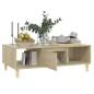vidaXL Couchtisch Sonoma-Eiche 103,5x60x35 cm Holzwerkstoff vidaXL Couchtisch Sonoma-Eiche 103,5x60x35 cm Holzwerkstoff