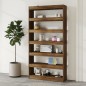 vidaXL Bücherregal/Raumteiler Braun Eiche 100×30×198 cm Holzwerkstoff vidaXL Bücherregal/Raumteiler Braun Eiche 100×30×198 cm Holzwerkstoff
