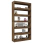 vidaXL Bücherregal/Raumteiler Braun Eiche 100×30×198 cm Holzwerkstoff vidaXL Bücherregal/Raumteiler Braun Eiche 100×30×198 cm Holzwerkstoff