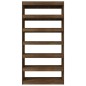 vidaXL Bücherregal/Raumteiler Braun Eiche 100×30×198 cm Holzwerkstoff vidaXL Bücherregal/Raumteiler Braun Eiche 100×30×198 cm Holzwerkstoff