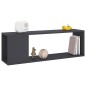 vidaXL TV-Schrank Grau 100x24x32 cm Holzwerkstoff vidaXL TV-Schrank Grau 100x24x32 cm Holzwerkstoff