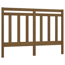 vidaXL Kopfteil Honigbraun 166x4x100 cm Massivholz Kiefer