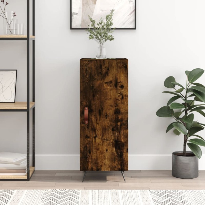 vidaXL Sideboard Räuchereiche 34,5x34x90 cm Holzwerkstoff vidaXL Sideboard Räuchereiche 34,5x34x90 cm Holzwerkstoff