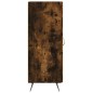 vidaXL Sideboard Räuchereiche 34,5x34x90 cm Holzwerkstoff vidaXL Sideboard Räuchereiche 34,5x34x90 cm Holzwerkstoff