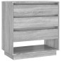vidaXL Sideboard Grau Sonoma 70x41x75 cm Holzwerkstoff vidaXL Sideboard Grau Sonoma 70x41x75 cm Holzwerkstoff