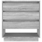 vidaXL Sideboard Grau Sonoma 70x41x75 cm Holzwerkstoff vidaXL Sideboard Grau Sonoma 70x41x75 cm Holzwerkstoff