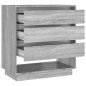 vidaXL Sideboard Grau Sonoma 70x41x75 cm Holzwerkstoff vidaXL Sideboard Grau Sonoma 70x41x75 cm Holzwerkstoff