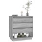vidaXL Sideboard Grau Sonoma 70x41x75 cm Holzwerkstoff vidaXL Sideboard Grau Sonoma 70x41x75 cm Holzwerkstoff