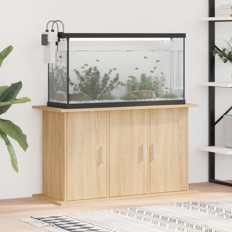 vidaXL Aquariumständer Sonoma-Eiche 101x41x58 cm Holzwerkstoff vidaXL Aquariumständer Sonoma-Eiche 101x41x58 cm Holzwerkstoff