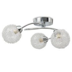 vidaXL Deckenleuchte für 3 G9-Glühlampen 120 W