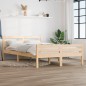 vidaXL Massivholzbett 135x190 cm vidaXL Massivholzbett 135x190 cm