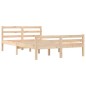 vidaXL Massivholzbett 135x190 cm vidaXL Massivholzbett 135x190 cm