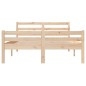 vidaXL Massivholzbett 135x190 cm vidaXL Massivholzbett 135x190 cm