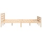 vidaXL Massivholzbett 135x190 cm vidaXL Massivholzbett 135x190 cm