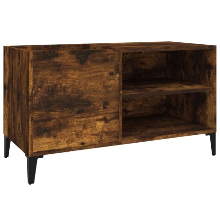vidaXL Plattenschrank Räuchereiche 84,5x38x48 cm Holzwerkstoff