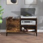 vidaXL Plattenschrank Räuchereiche 84,5x38x48 cm Holzwerkstoff vidaXL Plattenschrank Räuchereiche 84,5x38x48 cm Holzwerkstoff