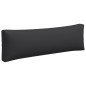 Palettenkissen 3-tlg. Schwarz Stoff Palettenkissen 3-tlg. Schwarz Stoff