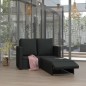 vidaXL 2-tlg. Garten-Lounge-Set mit Kissen Poly Rattan Schwarz vidaXL 2-tlg. Garten-Lounge-Set mit Kissen Poly Rattan Schwarz