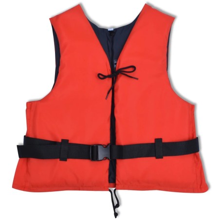 vidaXL Schwimmweste 50 N 50-70 kg Rot