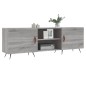 vidaXL TV-Schrank Grau Sonoma 150x30x50 cm Holzwerkstoff vidaXL TV-Schrank Grau Sonoma 150x30x50 cm Holzwerkstoff