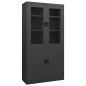 vidaXL Büroschrank Anthrazit 90x40x180 cm Stahl vidaXL Büroschrank Anthrazit 90x40x180 cm Stahl