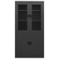 vidaXL Büroschrank Anthrazit 90x40x180 cm Stahl vidaXL Büroschrank Anthrazit 90x40x180 cm Stahl