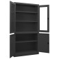 vidaXL Büroschrank Anthrazit 90x40x180 cm Stahl vidaXL Büroschrank Anthrazit 90x40x180 cm Stahl