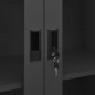 vidaXL Büroschrank Anthrazit 90x40x180 cm Stahl vidaXL Büroschrank Anthrazit 90x40x180 cm Stahl