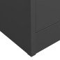 vidaXL Büroschrank Anthrazit 90x40x180 cm Stahl vidaXL Büroschrank Anthrazit 90x40x180 cm Stahl