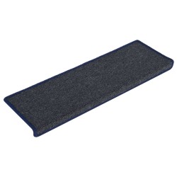 vidaXL Stufenmatten 15 Stk. 65x21x4 cm Grau und Blau