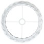 vidaXL Lampenschirm Weiß Ø40x26 cm Korbweide vidaXL Lampenschirm Weiß Ø40x26 cm Korbweide