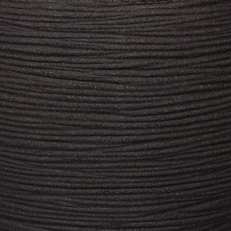 Capi Blumentopf Nature Rib Kugel 40 x 32 cm Schwarz KBLR270 