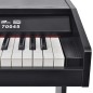 vidaXL Digitalpiano mit 88 Tasten und Pedalen Schwarz Melaminplatte vidaXL Digitalpiano mit 88 Tasten und Pedalen Schwarz Melaminplatte