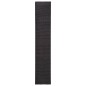 vidaXL Teppich Natur Sisal 66x350 cm Schwarz vidaXL Teppich Natur Sisal 66x350 cm Schwarz