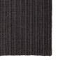 vidaXL Teppich Natur Sisal 66x350 cm Schwarz vidaXL Teppich Natur Sisal 66x350 cm Schwarz
