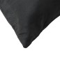 Palettenkissen 3-tlg. Schwarz Oxford-Gewebe Palettenkissen 3-tlg. Schwarz Oxford-Gewebe