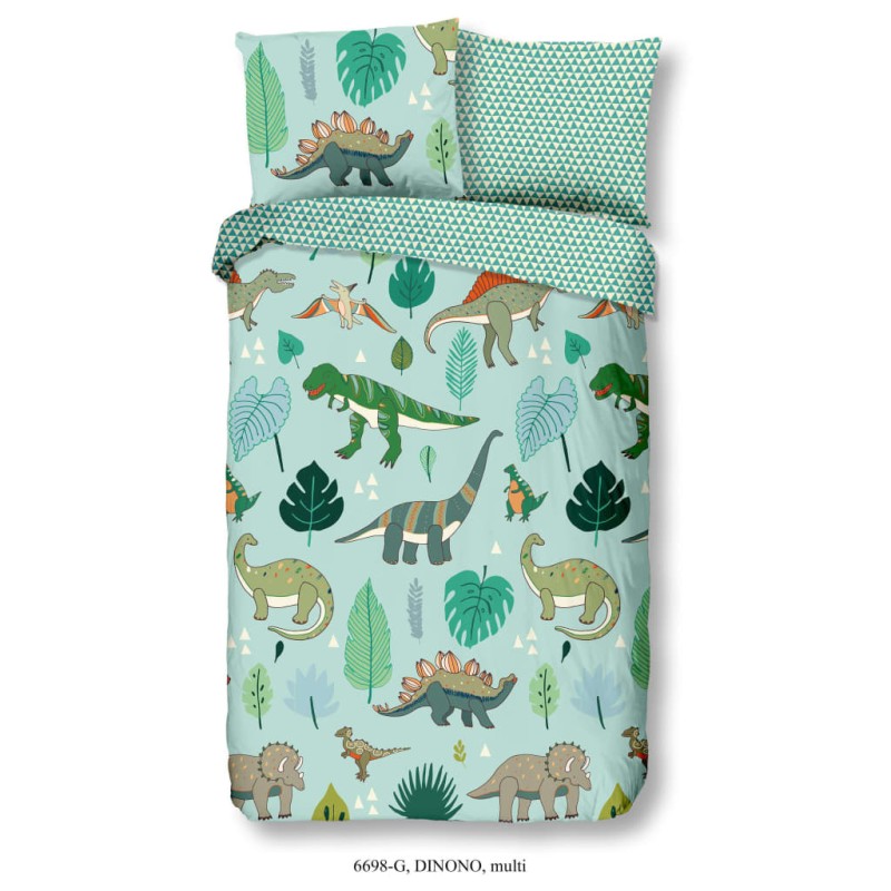Good Morning Kinder-Bettwäsche-Set Dinono 140 x 200/220 cm Good Morning Kinder-Bettwäsche-Set Dinono 140 x 200/220 cm